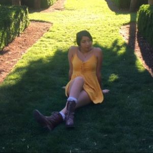 Mustard Yellow Dress